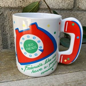 Vintage Avon Mug 1-800-FRIENDS